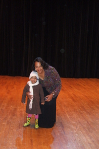 Dr. Sharon Brown Cheston and great-niece