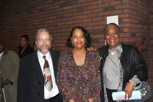 Dr. R. Mayerovitch, Dr. S. B. Cheston and Ms. E. Mescudi